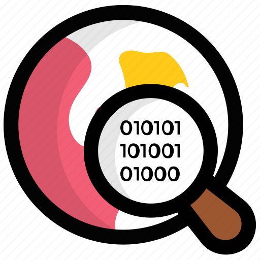 Barcode investigation, barcode magnifying, code tracking, itracker, upc tracking icon - Download on Iconfinder