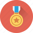 award, award medal, gold medal, medal, star medal 
