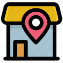 home location, location, location holder, map pin, navigation