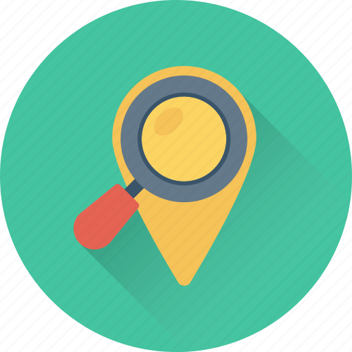 Location marker, location pin, map locator, map pin, search location icon - Download on Iconfinder
