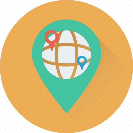 Location marker, location pin, location pointer, map locator, map pin icon - Download on Iconfinder
