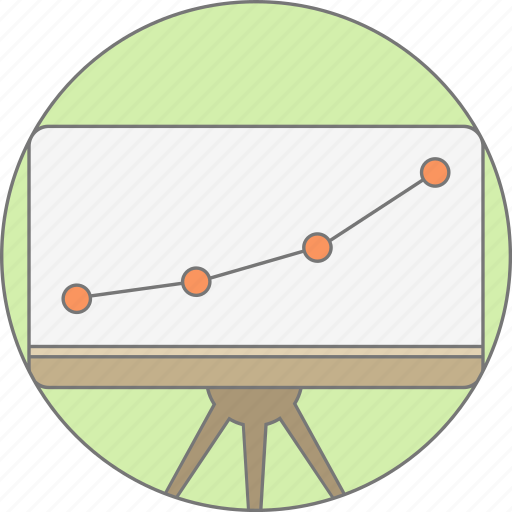 Board, chart, diagram, graph, growth, presentation, report icon - Download on Iconfinder