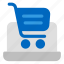 ecommerce, store, online shopping, laptop 