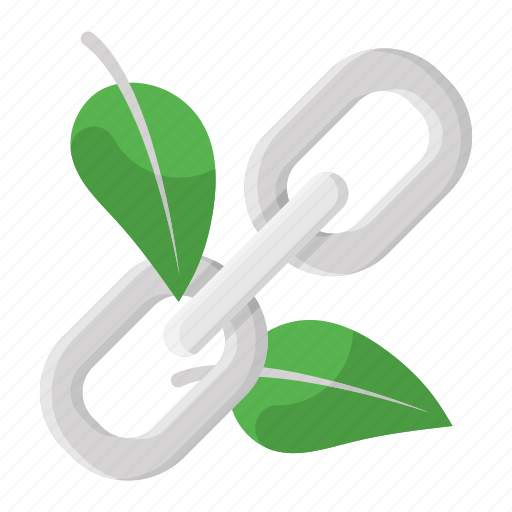 Eco, link, eco link, hyperlink, backlink, connected link, hookup link icon - Download on Iconfinder