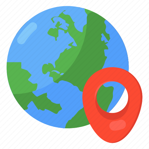 Geolocation, map, location, gps, navigation, global location, global positioning icon - Download on Iconfinder
