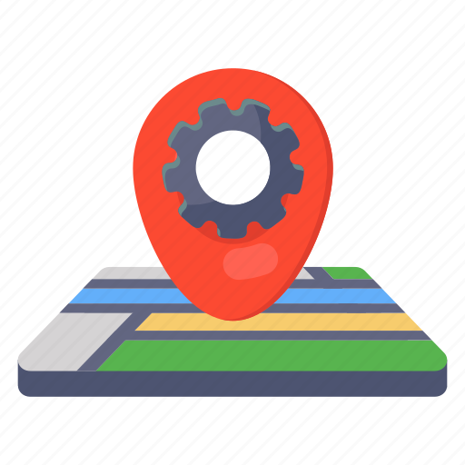Gps, settings, location management, gps management, gps settings, navigation management, location options icon - Download on Iconfinder