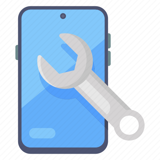Mobile, servicing, mobile maintenance, mobile settings, smartphone repair, mobile servicing, phone repair icon - Download on Iconfinder