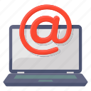 online, email, online email, electronic mail, email symbol, email sign, laptop email