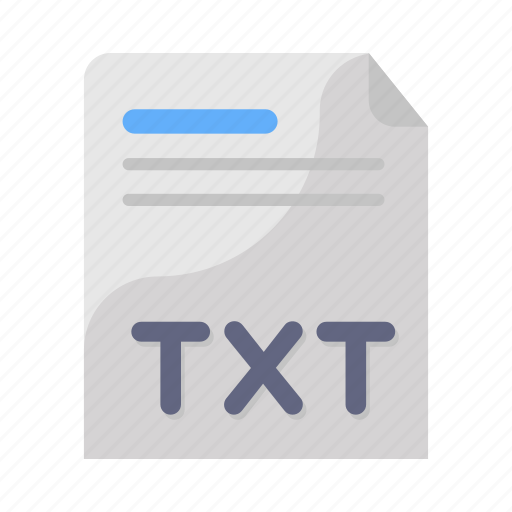 Text, file, text file, file format, document, sheet, record file icon - Download on Iconfinder