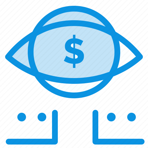 Digital, dollar, eye, marketing icon - Download on Iconfinder