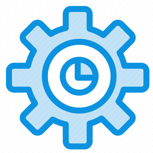 Gear, graph, marketing, setting icon - Download on Iconfinder