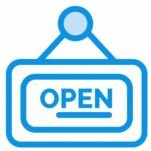Board, marketing, open, sign icon - Download on Iconfinder