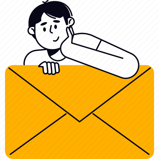 Email, mail, message, letter, communication, contact, social media illustration - Download on Iconfinder