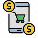 ecommerce, smartphone, app, shopping, money, online-shopping
