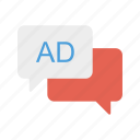 advertisement, chat, conversation, marketing