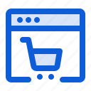 ecommerce, online, shopping, website, cart, webpage, browser