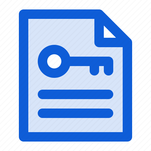 Keyword, document, key, file, secure, seo icon - Download on Iconfinder