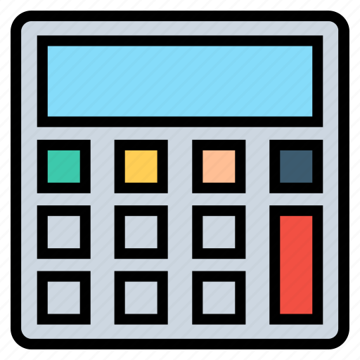 Calculator, calc, calculating, device, digital icon - Download on Iconfinder