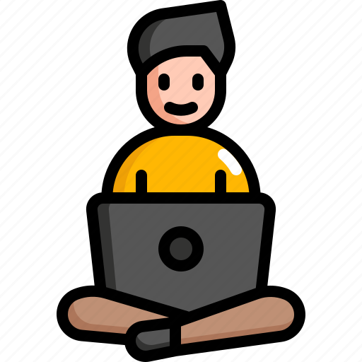 Digital, nomad, freelancer, work, remote, working icon - Download on Iconfinder