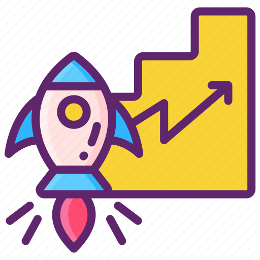 Growth, hacking, launch, rocket icon - Download on Iconfinder
