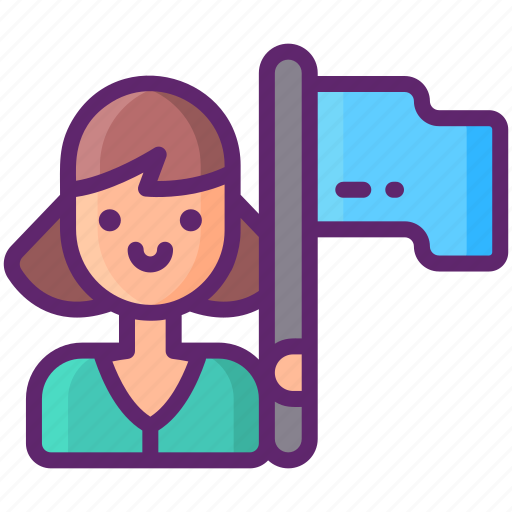 Business, independent, self sufficient, woman icon - Download on Iconfinder