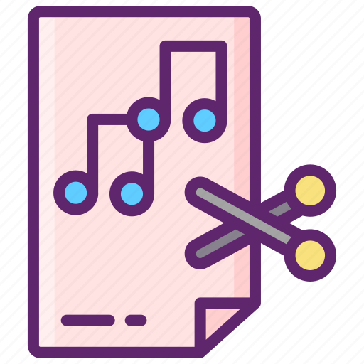 Editor, music, scissors icon - Download on Iconfinder
