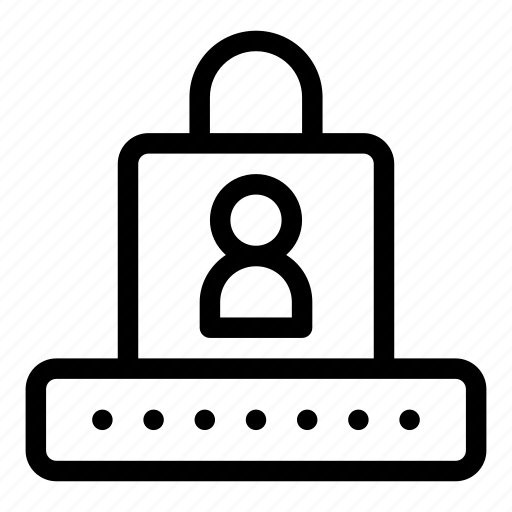 Encrypt, authentication, password, unlock, security, lock icon - Download on Iconfinder