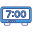 digital, clock, time, display, device, electronic, alarm 