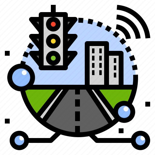 Traffic, management, iot, control, incident, smart city, traffic management icon - Download on Iconfinder
