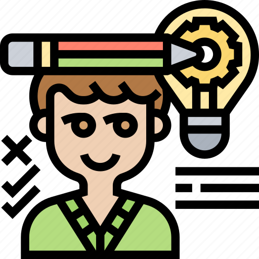 Design, thinking, idea, learning, intelligence icon - Download on Iconfinder