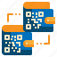 money, digital, exchange, qr, code, currency, payment, banking, wallet icon 