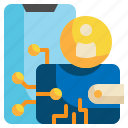personal, digital, marketing, money, payment, wallet icon