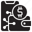 money, coin, digital, app, currency, payment, banking, wallet icon 
