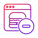 web, burger, online, order, food, takeaway