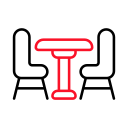 dining, table, chair, dinner, room