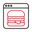web, burger, online, order, food, takeaway, 1 