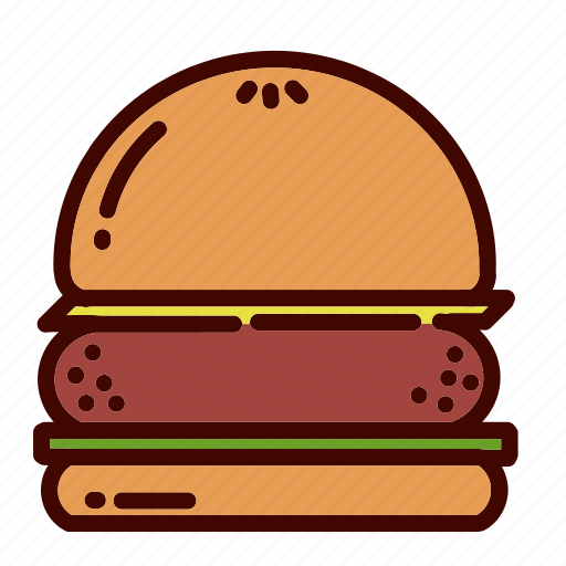 Breakfast, burger, dinner, fast, food, restaurant, sandwich icon - Download on Iconfinder