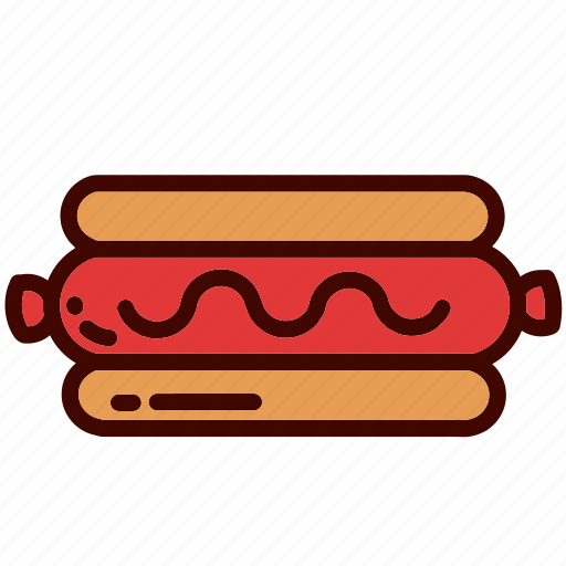 Breakfast, food, hotdog, lunch, restaurant, sandwich, sausage icon - Download on Iconfinder