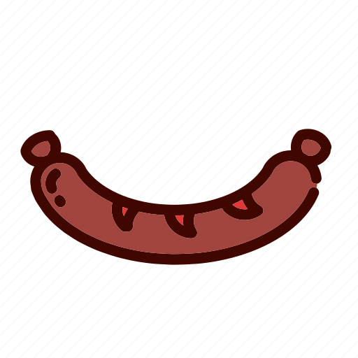 Breakfast, dinner, food, hotdog, lunch, restaurant, sausage icon - Download on Iconfinder