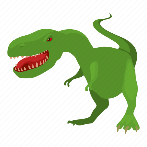 Animal, cartoon, dinosaur, reptile, tyrannosaur, vulture, wolf icon - Download on Iconfinder