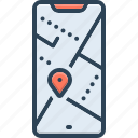 gps, phone, navigation, map, app, pinpoint, location, direction