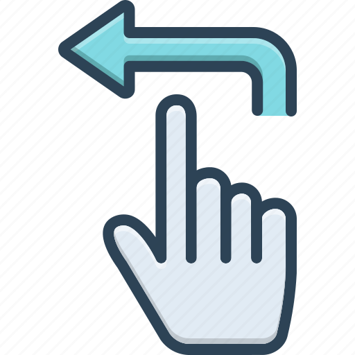 Left, arrowhead, arrow, pointing, direction, signaling, indicating icon - Download on Iconfinder