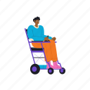 wheelchair, disability, injury, medicine, rehabilitation, accident, therapy