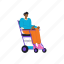 wheelchair, disability, injury, medicine, rehabilitation, accident, therapy 