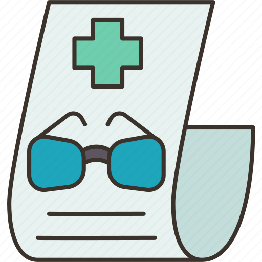 Prescription, glasses, eye, wear, vision icon - Download on Iconfinder