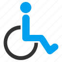 disability, disabled person, handicap, parking sign, patient seat, wheel chair, wheelchair