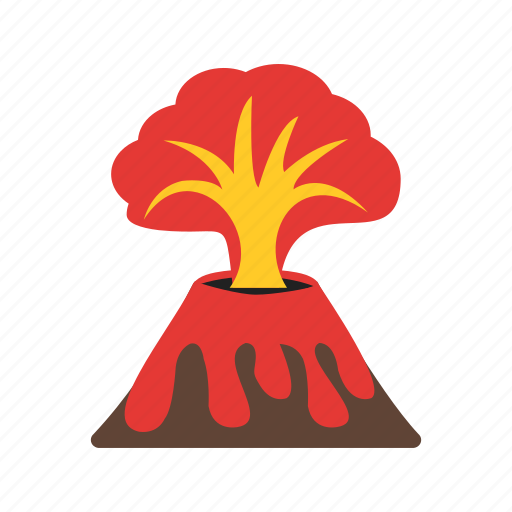Disaster, eruption, exploding, lava, natural, sparkling, volcano icon - Download on Iconfinder