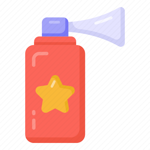 Air horn, circus trumpet, clown blaster, clown horn, fan attribute icon - Download on Iconfinder