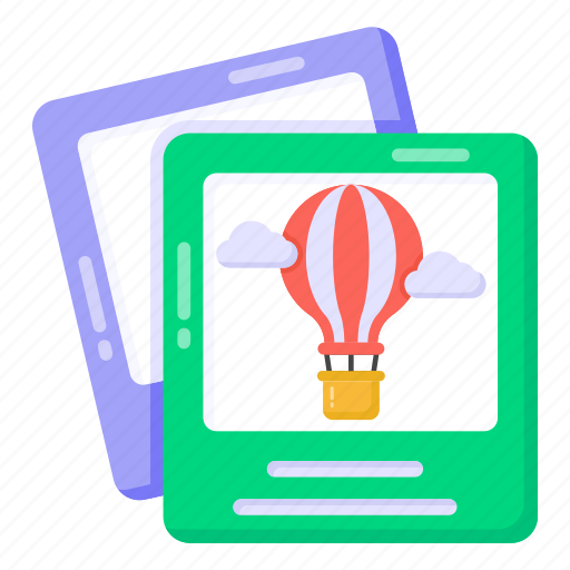 Air balloon tickets, vouchers, travelpass, tokens, coupon icon - Download on Iconfinder