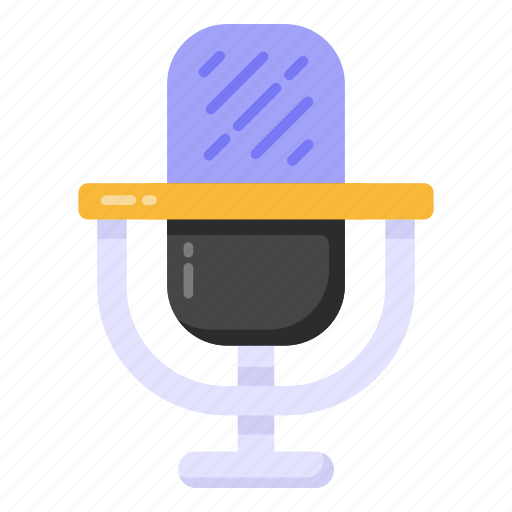 Microphone, mic, audio device, voice recorder, mike icon - Download on Iconfinder